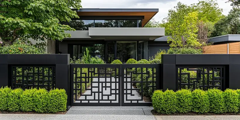 Aluminium Zaun aus Polen