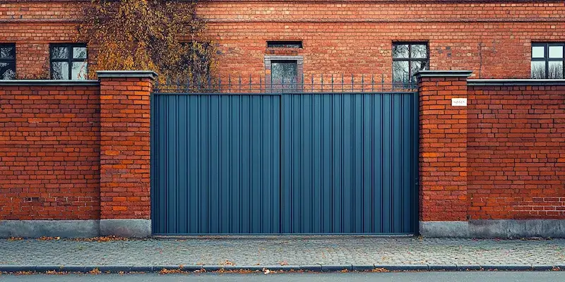 Schmuckzaun aus Polen