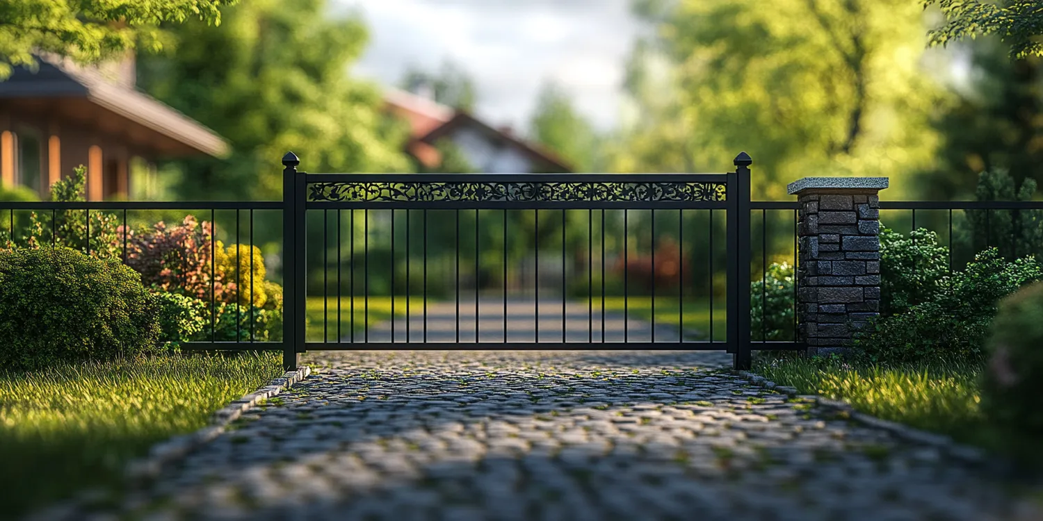 Alu Zäune aus Polen