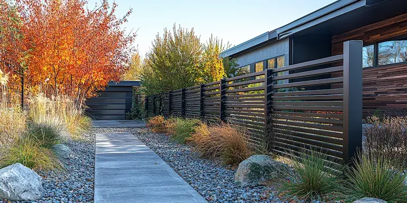 Gartenzaun aus Polen