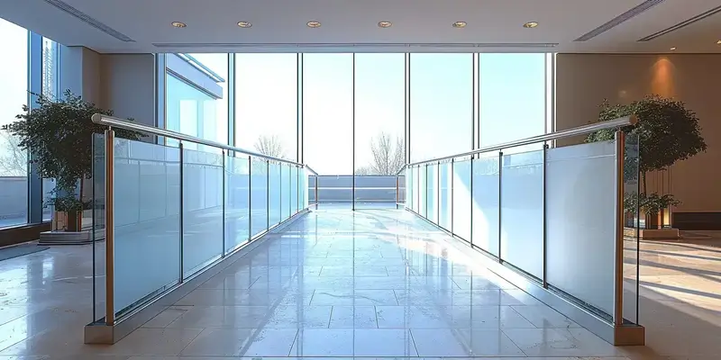 Jak myć szklane balustrady szklane?