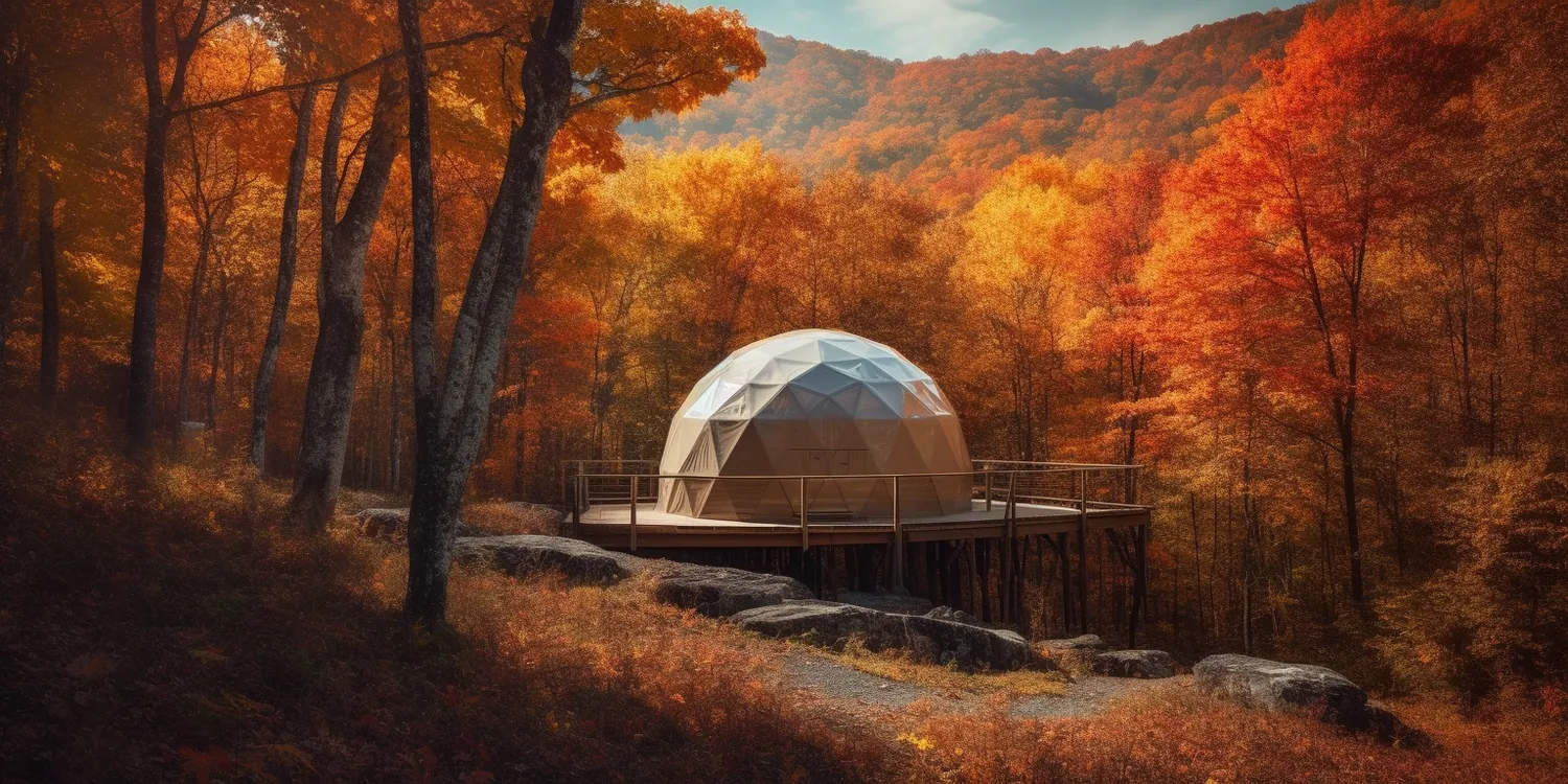 Projektowanie przestrzeni użytkowej w obiektach takich jak namioty sferyczne